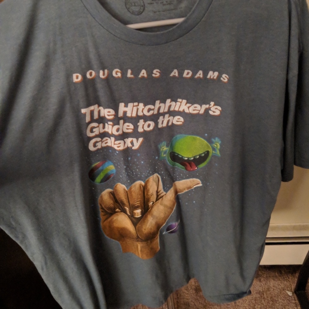 Hitchhiker's Guide to the Galaxy tee Out of Print